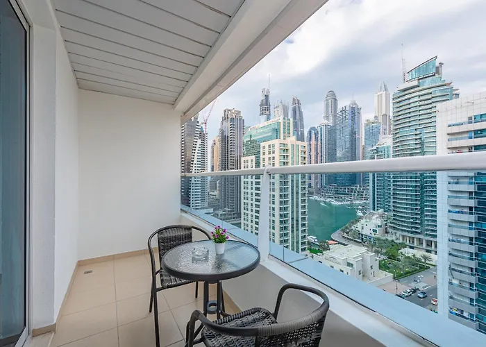 Marco Polo - 1Br With Marina Views, Near Metro & Marina Mall